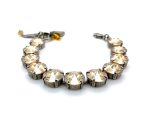 Bracelet By Mariana Woman Adorable Golden Shadow Swarovski Crystals - Image 2