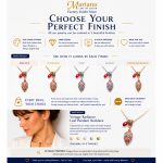 Necklace Pendant By Mariana Woman Leaf Topaz and Indian Pink Swarovski Crystals - Image 5