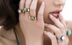 Ring By Mariana Woman Glitzy Clear and White Opal Swarovski Crystals - Image 7