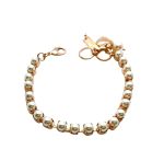 Bracelet By Mariana  Woman Elegant 5mm Cream Pearl Swarovski Crystals - Image 2
