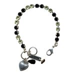 Bracelet By Mariana Woman Soulful Jet Black and Jonquil Swarovski Crystals - Image 3