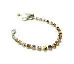 Mariana Bracelet Shimmering Aurum, Lt Colorado Topaz, & Golden Shadow Austrian Crystals Out Of Africa Winter 2021 Coll. - Image 3