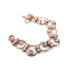 Bracelet By Mariana Woman Gorgeous Bow Chain Clear Swarovski Crystals - Image 2