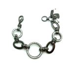 Bracelet By Mariana Woman Halo Encrusted Clear and White Opal Swarovski Crystals