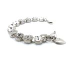 Bracelet By Mariana Woman Shimmering Clear Swarovski Crystals-RO - Image 3