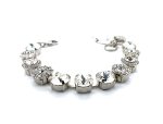 Bracelet By Mariana Woman Shimmering Clear Swarovski Crystals-RO - Image 2