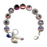Mariana Bracelet Beautiful Purple Velvet, Lt Amethyst, Cyclamen Opal, & Lt Rose Austrian Crystals Desire Nirvana Coll. - Image 2