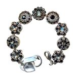 Marian Bracelet Exude Elegance Black Diamond & Jet Black Austrian Crystals My Treasures Coll. - Image 3