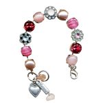 Mariana Bracelet Pretty in Pink Austrian Crystals Magnolia East Meets West Coll. - Image 2