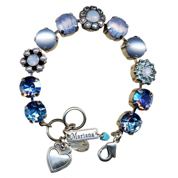 Mariana Bracelet Periwinkle Cocktail Hour Coll. Charming Blues Austrian Crystals
