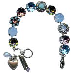 Mariana Bracelet Elegant Turq, AB, Light Sapphire, Light Amethyst & Blue Opal Austrian Crystals Rising Sun Icons Coll. - Image 2