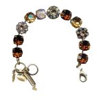 Mariana Bracelet Adorable Lt Smoked Topaz, Marbled Stones, Amber & AB Austrian Crystals My Treasures Coll. - Image 2
