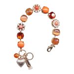 Bracelet By Mariana Woman Sassy Coral and Orange and Rose Opal Swarovski Crystals - Image 3