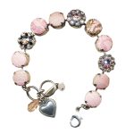 Mariana Bracelet Lovely Laces Vintage Rose Austrian Crystals My Treasures Coll.