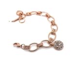 Bracelet By Mariana Woman Floral Encrusted Clear Swarovski Crystals - Image 3