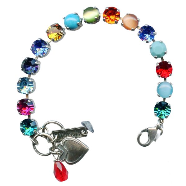 Mariana Bracelet Preppy Multi Colored Austrian Crystals My Treasures Coll.