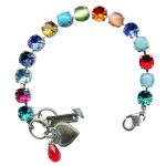Mariana Bracelet Preppy Multi Colored Austrian Crystals My Treasures Coll. - Image 2