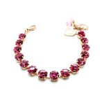 Bracelet By Mariana My Treasures Coll. Adorable Rose Swarovski Crystals - Image 3