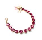 Bracelet By Mariana My Treasures Coll. Adorable Rose Swarovski Crystals - Image 2