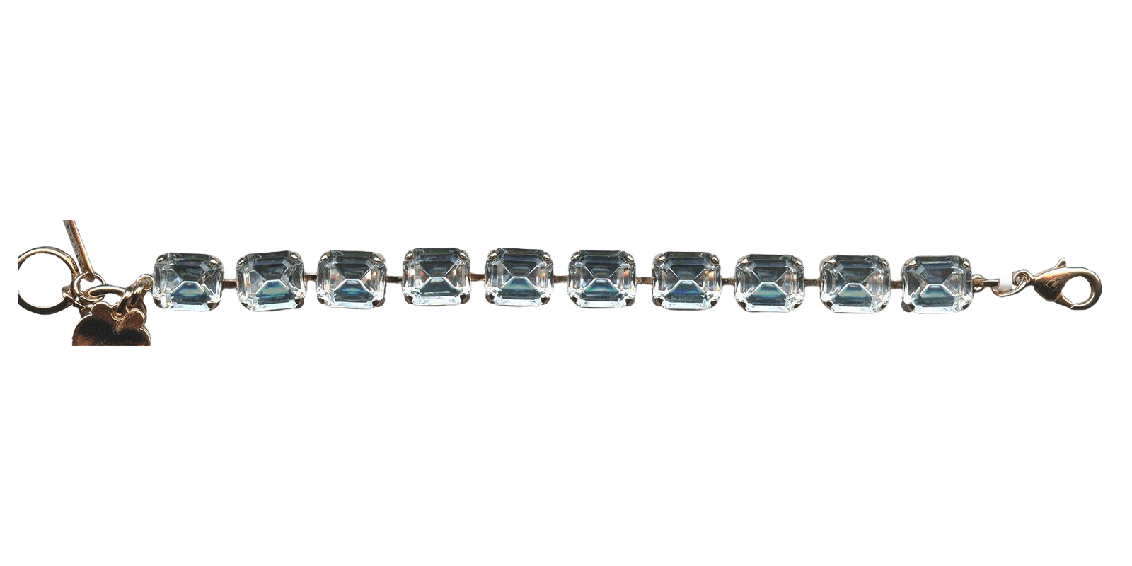 B-4414-001001-RG(1) Mariana Bracelet Simply Elegant Clear Austrian Crystals On A Clear Day Sweet Summer Coll. - Image 1
