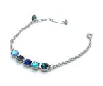 Bracelet By Mariana Sun-Kissed Ocean and Sapphire Swarovski Crystals - Image 2