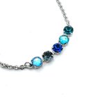 Bracelet By Mariana Sun-Kissed Ocean and Sapphire Swarovski Crystals - Image 3