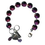 Mariana Bracelet Simply Elegant Amethyst Austrian Crystals My Treasures Coll.