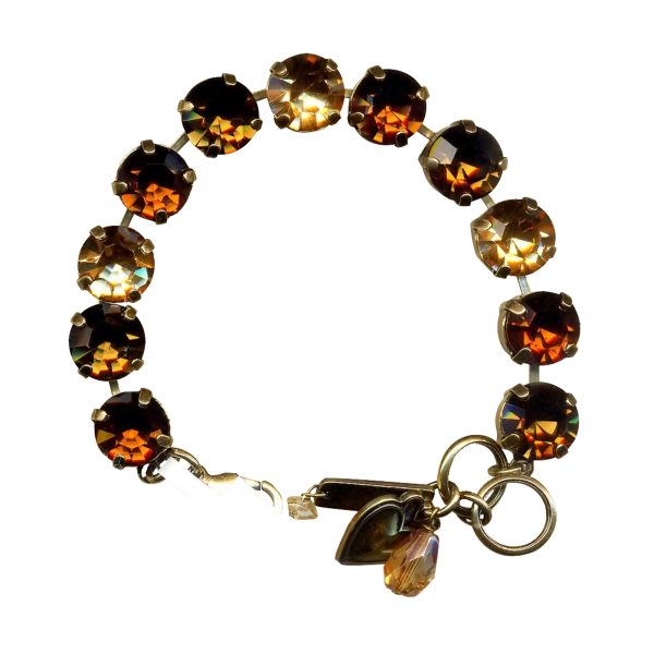 Bracelet By Mariana Woman Exquisite Colorado Topaz Swarovski Crystals