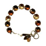 Bracelet By Mariana Woman Exquisite Colorado Topaz Swarovski Crystals - Image 3