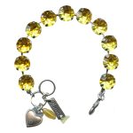 Mariana Bracelet Sassy Citrine Austrian Crystals My Treasures Coll. - Image 2