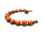 Bracelet By Mariana My Treasures Coll. Beautiful Hyacinth Swarovski Crystals - Image 2