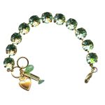 Mariana Bracelet Charming Chrysolite Austrian Crystals My Treasures Coll.
