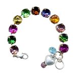 Mariana Bracelet Gorgeous Multi-Colored Austrian Crystals My Treasures Coll. - Image 2