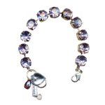 Mariana Bracelet Exude Elegant Violet Austrian Crystals My Treasures Coll.