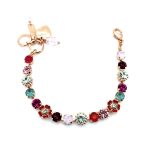 Bracelet By Mariana Woman Sassy Pinks and Laguna Delite Swarovski Crystals