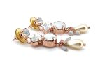 Mariana Earrings Classy Cream Pearl, White Opal, & Clear Austrian Crystals Sweet Summer Coll. - Image 3