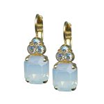 Mariana Earrings Shimmering Moonlight & White Opal Austrian Crystals Forever Cocktail Hour Coll. - Image 2