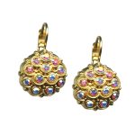 Mariana Earrings Glitzy Aurora Boreale Austrian Crystals My Treasures Coll.