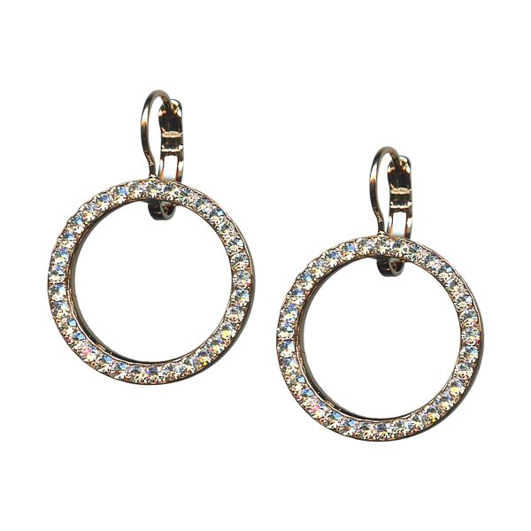 Mariana Earrings Shimmering Moonlight Austrian Crystals My Treasures Coll.