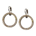 Mariana Earrings Exquisite Golden Shadow Austrian Crystals Kalahari Africa Coll. - Image 2