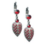 Mariana Earrings Stunning Siam Austrian Crystals Primrose Cocktail Hour Coll. - Image 2