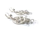Mariana Earrings Boho Chic Clear & AB Austrian Crystals On A Clear Day Sweet Summer Coll. - Image 3