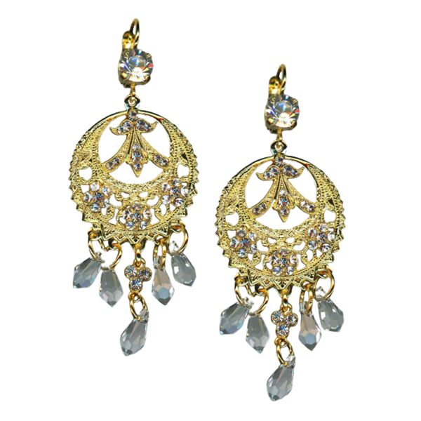 Mariana Earrings Timeless Clear Austrian Crystals My Treasures Coll.