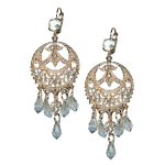 Mariana Earrings Shimmering Moonlight & AB Austrian Crystals My Treasures Coll. - Image 3