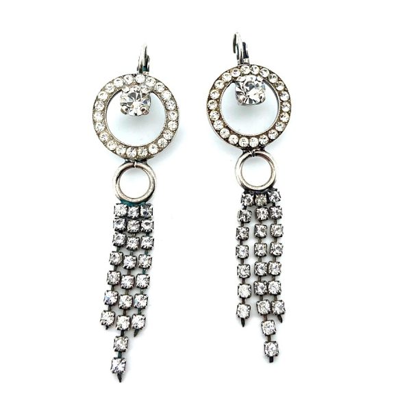 Mariana Earrings Chandelier Clear Austrian Crystals Sweet Summer Coll.