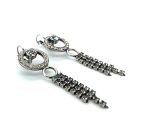 Mariana Earrings Chandelier Clear Austrian Crystals Sweet Summer Coll. - Image 3