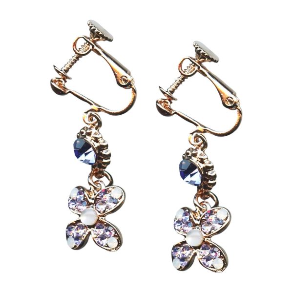 Mariana Earrings Sophisticated Lt Amethyst & White Opal Austrian Crystals Purple Rain Cocktail Hour Coll.