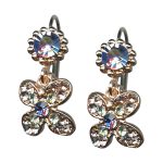 Mariana Earrings Classy Lt Sapphire, Chrysolite, & Lt Rose Austrian Crystals California Dreaming Songbook Coll.