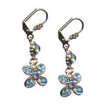 Mariana Earrings Gorgeous Aquamarine & Vitrail Lt Austrian Crystals My Treasures Coll. - Image 2