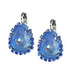 Mariana Earrings Charming Sapphire & Lt Sapphire Opal Austrian Crystals Serenity Joy Of Life Coll.